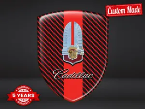 Cadillac Décalcos Auto Solides Compétition Luxe Simple